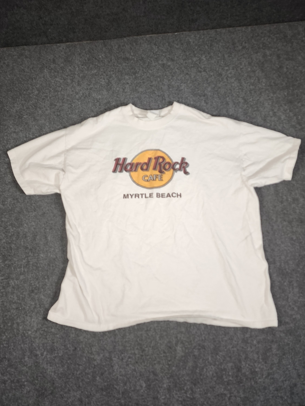 Hard Rock Café Myrtle Beach White T-Shirt Rock & Pop XL Original Music